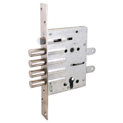 Замок врезной тяж. «Крит» ЗВ-7РК-005-Хп б/о, без ЦМ, м/о 85 мм