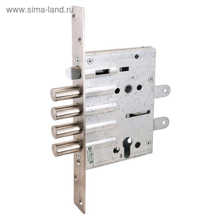 Замок врезной тяж. «Крит» ЗВ-7РК-005-Хп б/о, без ЦМ, м/о 85 мм - Фото 1