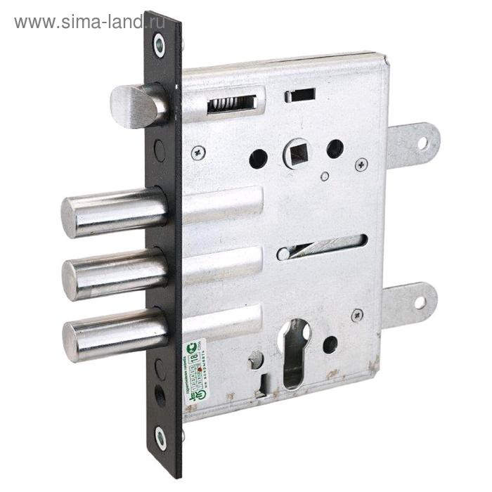 Замок врезной тяж. «Крит» ЗВк-7РМ-006 вкладной, торц. зщ, б/о, без ЦМ, м/о 85 мм - Фото 1