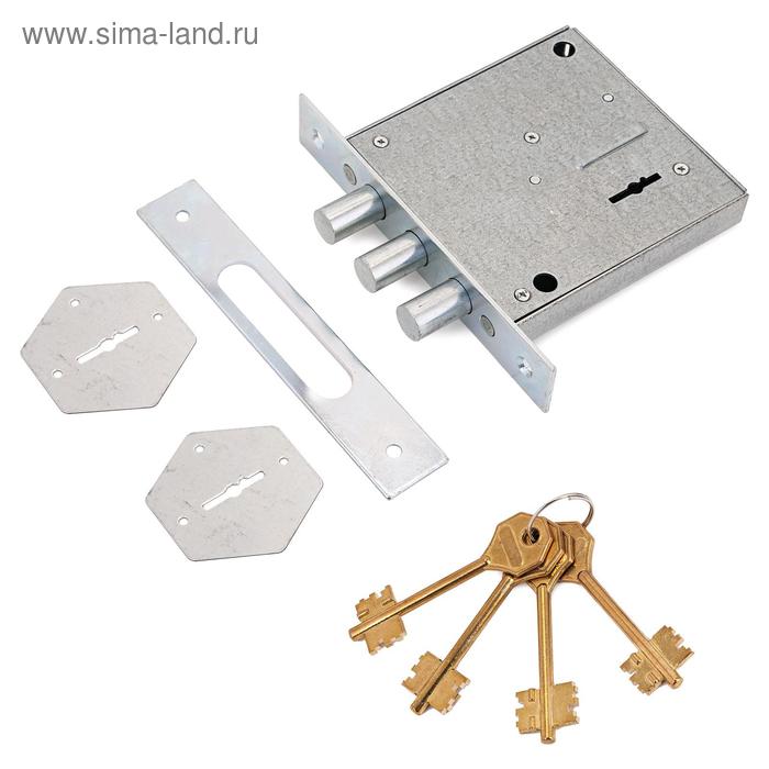 Замок врезной без ручек «Симеко» БИФ 0009×4 - Фото 1