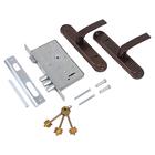 Замок врезной с ручками «Симеко» БИФ 007×3 левый м/о 72 - Фото 2