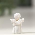 Сувенир полистоун "Белоснежный ангел с золотой звёздочкой" МИКС 2,4х1,2х0,9 см - Фото 5