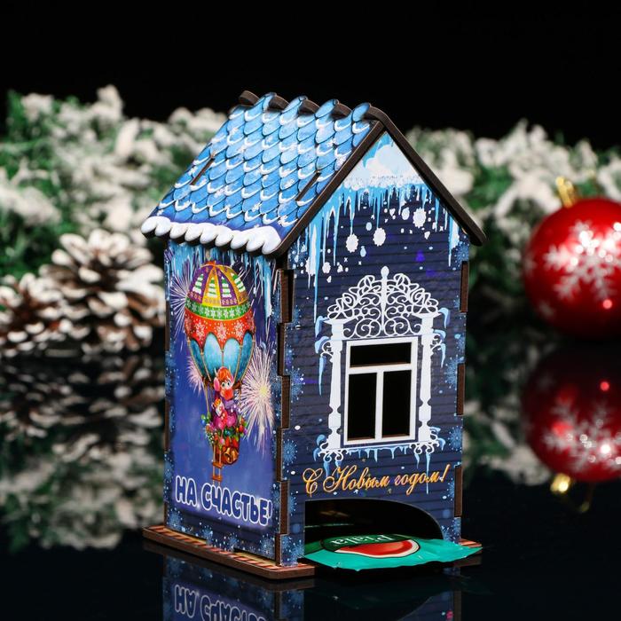 Чайный домик "Символ года 2021. Бычок, №10", 9.8×17.4×9.8 см - Фото 1