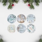 Набор из 6 шильдиков на подарки «Новогодняя сказка», 16 × 24 см, 6 шт - Фото 2