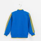 Толстовка для девочки, цвет синий, рост 116 см - Фото 3