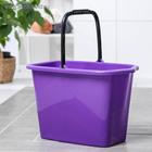 Ведро прямоугольное, 15 л, МИКС - Фото 8