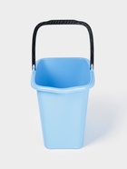 Ведро прямоугольное МОП, 15 л, со сливом и отжимом, МИКС - Фото 4