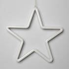 Светодиодная фигура «Звезда» 28 см, пластик, 220 В, свечение мульти - Фото 2