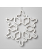 Светодиодная фигура «Снежинка» 30 см, пластик, 220 В, свечение мульти - Фото 5