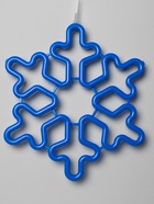 Светодиодная фигура «Снежинка» 30 см, пластик, 220 В, свечение синее - Фото 11