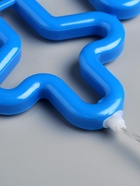 Светодиодная фигура «Снежинка» 30 см, пластик, 220 В, свечение синее - Фото 10