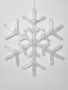 Светодиодная фигура «Снежинка» 39 см, акрил, 50 LED, 220 В, свечение тёплое белое - Фото 2
