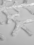 Светодиодная фигура «Снежинка» 39 см, акрил, 50 LED, 220 В, свечение тёплое белое - Фото 3