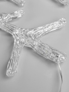 Светодиодная фигура «Снежинка» 39 см, акрил, 50 LED, 220 В, свечение тёплое белое - Фото 5