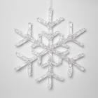 Светодиодная фигура «Снежинка» 39 см, акрил, 50 LED, 220 В, свечение синее - фото 7082869