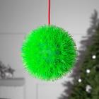 Светодиодная фигура «Ёжик» 18 см, пластик, 220 В, свечение зелёное - Фото 2