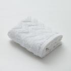 Полотенце махровое LoveLife Zig-Zag 30х60 см, цвет снежно-белый,100% хлопок, 360 гр/м2 - Фото 1