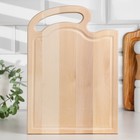 Доска разделочная и сервировочная "Модерн" с желобом для стока, с ручкой, МАССИВ, 28×20×2 см 5155431 Доска разделочная и сервировочная "Модерн" с желобом для стока, с ручкой, МАССИВ, 28×20×2 см 5155431