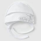 Чепчик «Каприз», цвет белый, размер 50 см - Фото 1