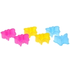 Форма силиконовая для выпечки Доляна «Бабочка», 9×6,5×4 см, цвет МИКС - Фото 3