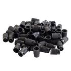Колпачки на шинный вентиль, черные, пластик, 60 шт - Фото 1