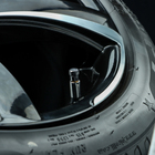 Колпачки Airline, на шинный вентиль, шестигранные, пластик, цвет хром, 60 шт. - Фото 3