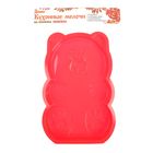 Форма силиконовая для выпечки Доляна «Мишка», 27×15×7 см, цвет МИКС - Фото 4