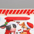 Пакет ламинированный горизонтальный «Новогодняя посылка», ML 27 × 23 × 11,5 см - Фото 3