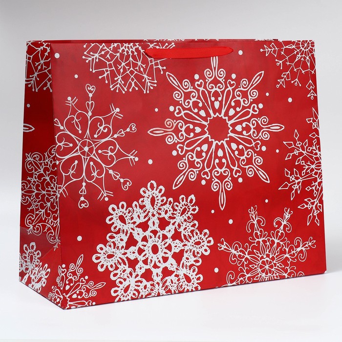 Пакет ламинированный горизонтальный «Новогоднее великолепие», XL 49 × 40 × 19 см - фото 65331677