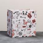 Тарелка детская глубокая "Котики", 350 мл - фото 24311547