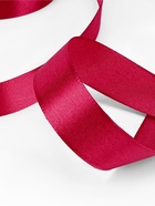 Лента атласная, 20 мм, 23±1 м, розовая - Фото 4