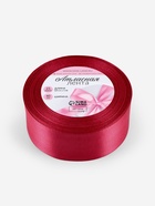 Лента атласная, 40 мм, 23±1 м, малиновая №72 - Фото 5