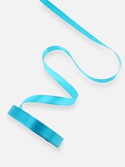 Лента атласная, 12 мм, 23±1 м, голубая №47 - Фото 3