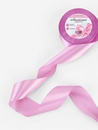 Лента атласная, 40 мм, 23±1 м, сиреневая №141 - Фото 2