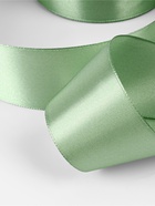 Лента атласная, 40 мм, 23±1 м, нежно-зелёная №65 - Фото 4