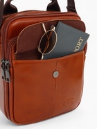Сумка мужская, Fidelio Largo, 19×8×23 см, коричневая - Фото 6