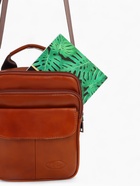 Сумка мужская, Fidelio Largo, 19×8×23 см, коричневая - Фото 7