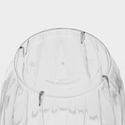 Стакан одноразовый для фуршета «Баккара», 200 мл, пластик, прозрачный - Фото 6