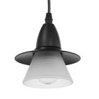 Светильник ЭкономСвет 36081/3 3×40 Вт Е27 черный 33×33×75 см - Фото 5