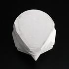 Кашпо полигональное «Голова», цвет белый, 11 × 12 см - Фото 3