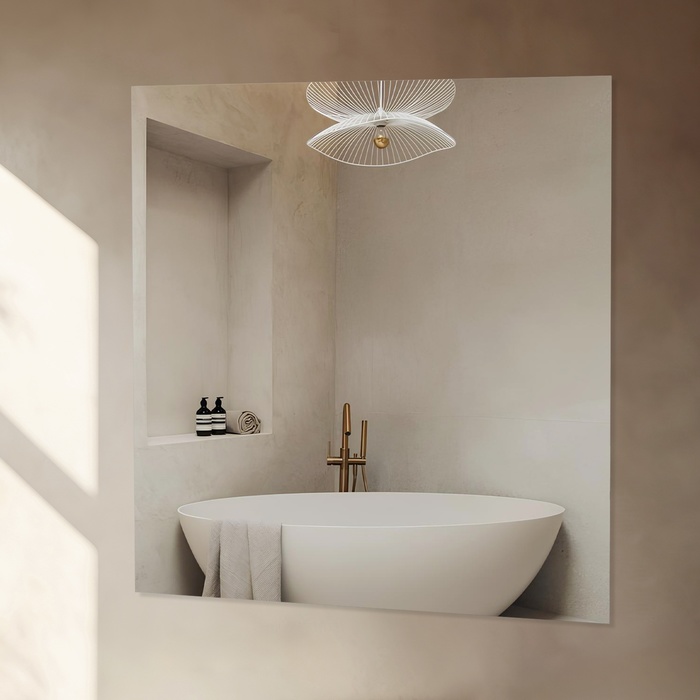 Зеркало "Квадрат" , настенное 60х60 см - Фото 1