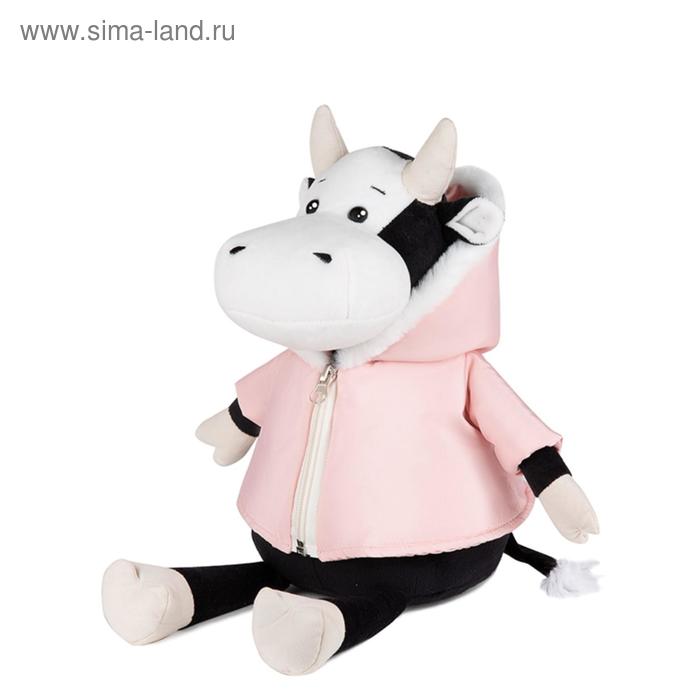 Мягкая игрушка «Коровка Маша в розовой куртке», 23 см - Фото 1