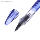 Ручка перьевая Pilot PLUMIX NEON, узел 0.58 мм, синий корпус - Фото 3