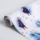 Бумага упаковочная глянцевая "С Новым Годом!" Холодное сердце,70 х100 см - Фото 2