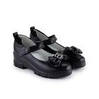 Туфли детские, цвет чёрный, размер 35 - Фото 1