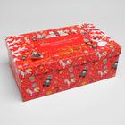 Набор подарочных коробок 5 в 1 «Щелкунчик», 32,5 х 20 х 12,5 - 22 х 14 х 8,5 см, Новый год - Фото 3