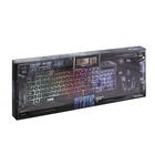 Комплект клавиатура+мышь+ковер Qumo Mystic K58/M76, проводная, мембран, 3200 dpi, USB,чёрный - Фото 19