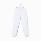 Комплект детский (худи, брюки) MINAKU: Casual Collection KIDS цвет белый, рост 110 - Фото 13