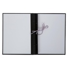 Папка «Выпускная квалификационная работа на степень бакалавра» бумвинил, гребешки/сутаж, без бумаги, чёрная, (вместимость до 150 листов) - Фото 3