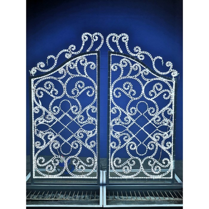 Светодиодное панно «Ворота», 150 × 150 × 6 см, 60 Вт, 220 В
